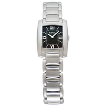 Ebel Brasilia Steel Black Ladies Watch 1215665