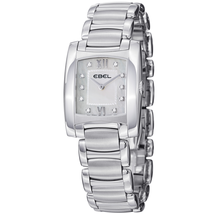 Ebel Brasilia Steel Diamond Ladies Watch 1215776