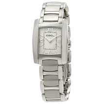 Ebel Brasilia Steel Silver Dial Ladies Watch 1215602