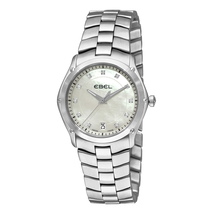 Ebel Classic Sport Mother of Pearl Diamond Dial Ladies Watch 1215986