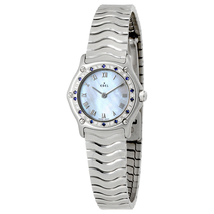 Ebel Mother of Pearl Dial Stainless Steel Ladies Watch 9157116/921028P