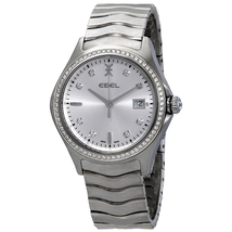 Ebel Wave Diamond Silver Dial Men's Watch 1216336