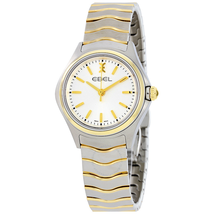 Ebel Wave Silver Dial Ladies Watch 1216195