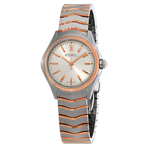 Ebel Wave Silver Dial Ladies Watch 1216323