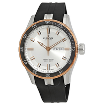 Edox Grand Ocean White Dial Automatic Men's Watch 88002 357RCA AIR