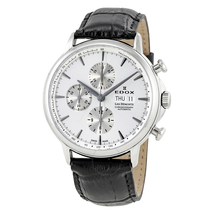 Edox Les Bemonts Chronograph Automatic Men's Watch 01120-3-AIN