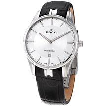 Edox Grand Ocean Silver Dial Men's Watch 56002 3C AIN
