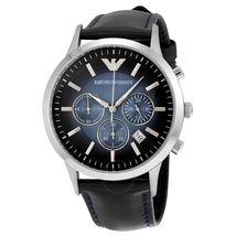 Emporio Armani Classic Chronograph Blue Dial Men's Watch AR2473