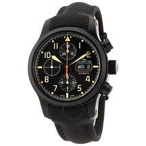 Fortis Aviatis Aeromaster Stealth Chronograph Automatic Men's Watch 656.18.18 LP