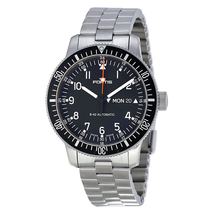 Fortis B-42 Official Cosmonauts Black Dial Men's Watch 647.10.11 M