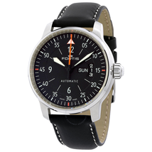 Fortis Cockpit Two Automatic Black Dial Men's Watch 704.21.19 L.01