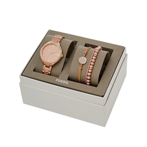 Fossil Fossil Suitor Quartz Rose Gold Dial Ladies Watch Set BQ3349SET BQ3349SET