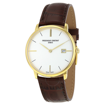 Frederique Constant Slimline Silver Dial Men's Watch FC-220V5S5