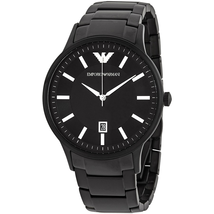 Armani Renato Quartz Black Dial Men's Watch AR11184