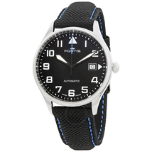 Fortis Pilot Classic Automatic Black Dial Men's Leather Watch 902.20.41.LP.15