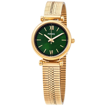 Fossil Carlie Mini Quartz Green Dial Ladies Watch ES4645