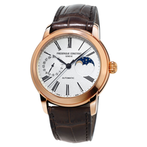 Frederique Constant Classic Moonphase Automatic Silver Dial Men's Watch FC-712MS4H4