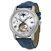Frederique Constant Heart Beat Silver Dial Men's Watch FC-945MC4H6