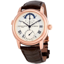 Frederique Constant Hybrid Manufacture Automatic Silver Dial Men's Smart Watch FC-750MC4H4