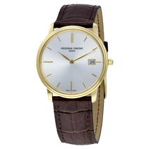 Frederique Constant Slim Line Light Grey Dial Men's Watch Fc-220nv4s5 FC-220NV4S5