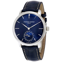Frederique Constant Slimline Blue Dial Men's Watch FC-705N4S6