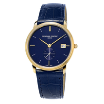 Frederique Constant Slimline Quartz Blue Dial Men's Watch FC-245N4S5