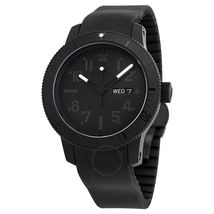 Fortis B-42 Black Dial Rubber Strap Men's Watch 6472881K 647.28.81 K