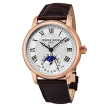 Frederique Constant Classics Automatic Silver Dial Men's Moonphase Watch FC-715MC4H4