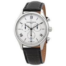 Frederique Constant Classics Chronograph Quartz Silver Dial Men's Watch FC-292MS5B6