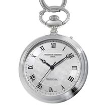 Frederique Constant Manufacture Silver Dial Pocket Watch FC-700MC6PW6