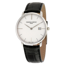 Frederique Constant Slimline Silver Dial Men's Watch FC-220S5S6