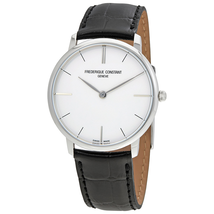 Frederique Constant Slimline White Dial Men's Watch FC-200S5S36