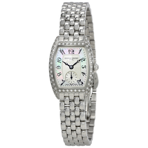 Frederique Constant Art Deco Mother of Pearl Silver Dial Ladies Diamond Watch FC- 235APW1TPV26B