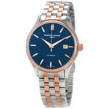 Frederique Constant Automatic Blue Dial Men's Two-Tone Watch FC-303LN5B2B