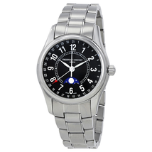 Frederique Constant Black Dial Stainless Steel Men's Watch FC-330B6B6B