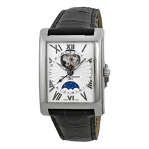 Frederique Constant Carree Steel Moon Indicator Men's Watch FC-335MS4MC6