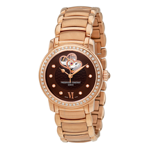 Frederique Constant Double Heart Beat Brown Dial Automatic Ladies FC-310CDHB2PD4B
