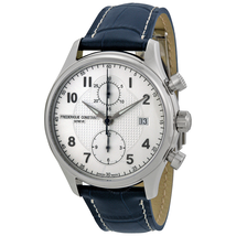 Frederique Constant Runabout Chronograph Automatic Silver Dial Men's Watch FC-393RM5B6