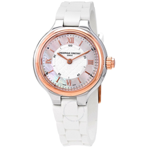 Frederique Constant Silver Mother of Pearl Dial Ladies Horological Smartwatch FC-281WH3ER2