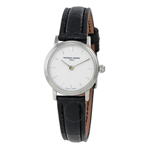 Frederique Constant Slim Line White Dial Ladies Watch FC-200SWS6
