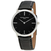 Frederique Constant Slimline Black Dial Men's Watch FC-200G5S36