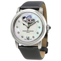 Frederique Constant White Mother of Pearl Ladies Watch FC-310DHB2P6