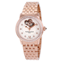 Frederique Constant World Heart Federation Mother of Pearl Diamond Ladies Watch FC-310WHF2PD4B3