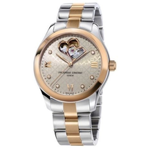 Frederique Constant Double Heart Beat Automatic Diamond Ladies Watch FC-310LGDHB3B2B