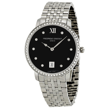 Frederique Constant Slim Line Diamond Ladies Watch 220B4SD36B FC-220B4SD36B