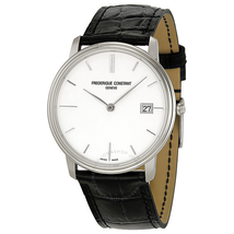 Frederique Constant Slim Line White Dial Unisex Watch FC-220NW4S6