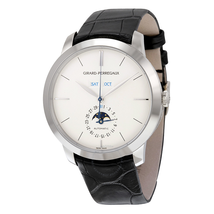 Girard Perregaux 1966 Automatic Silver Dial 18kt White Gold Men's Watch 49535-53-152-BK6A