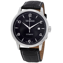 Grovana Automatic Black Dial Watch 2100.2537