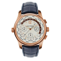 Girard Perregaux Worldwide Time Control 18kt Rose Gold Black Men's Watch 49800-0-52-1041