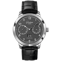 Glashutte Senator Observer Grey Dial Automatic Men's Watch 10014020204